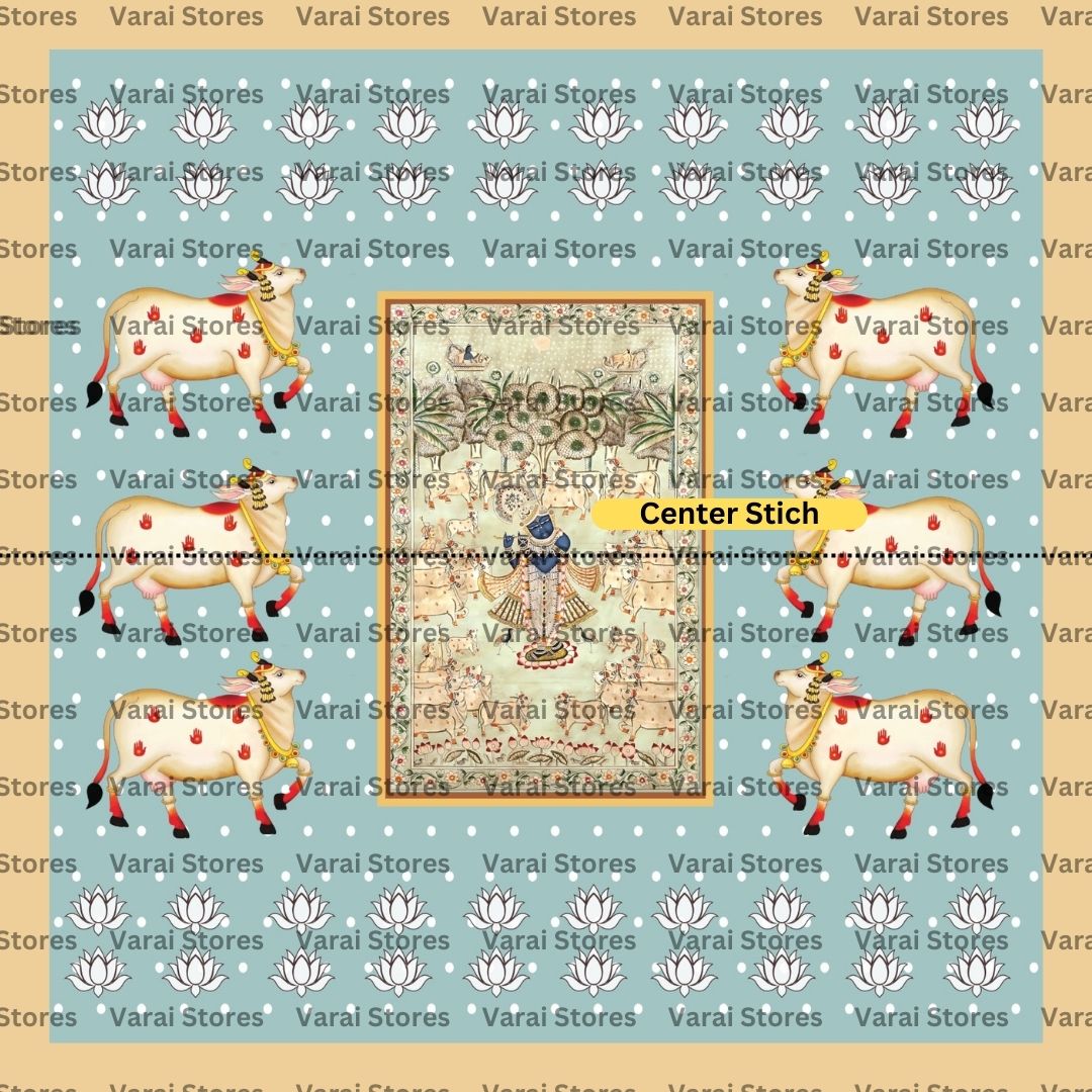 Jaghannadha  - Fabric With Pole Pocket