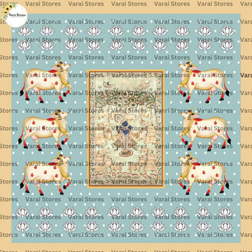 Jaghannadha  - Fabric With Pole Pocket