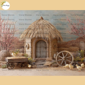 Pongal (Type 5)   - Baby Printed Backdrops - PREMIUM FABRIC