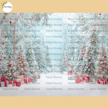 Classic Christmas  - Baby Printed Backdrops - PREMIUM FABRIC
