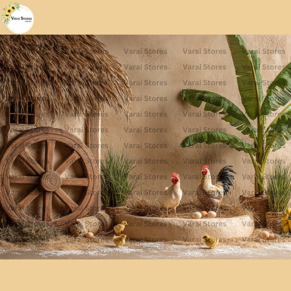 Pongal (Type 6) - Fabric (5x8) Feet