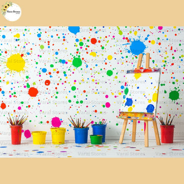 Colors Day - Baby Printed Backdrops - PREMIUM FABRIC