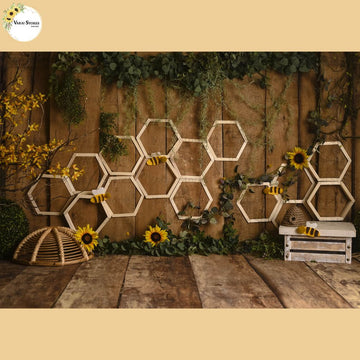Honeycomb  - Fabric (5x7) Feet