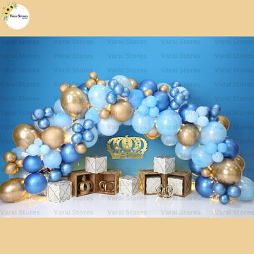 Royal Prince -  Baby Printed Backdrops - PREMIUM FABRIC
