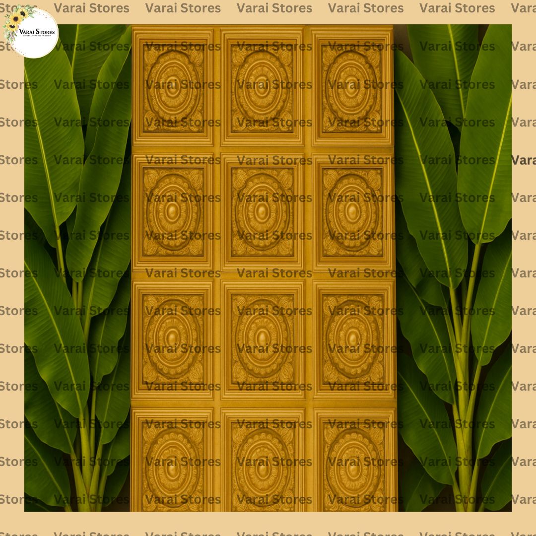 Traditional Darwaja  - Fabric With Pole Pocket