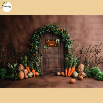 Carrot House  -  Baby Printed Backdrops - PREMIUM FABRIC