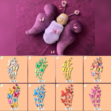 Colourful Butterflies - (12 Pc Set)