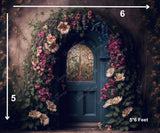 Creeper Door - PRINTED BABY BACKDROP - FABRIC (PRE ORDER)