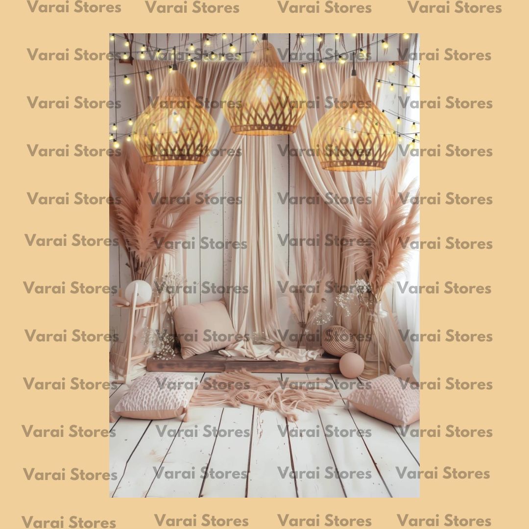 Decor Customised Backdrop - 101  (Whatsapp for placing order) Size: 8x5 Feet