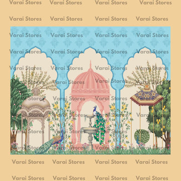 Decor Customised Backdrop - 49  (Whatsapp for placing order) Size:9x9   Feet