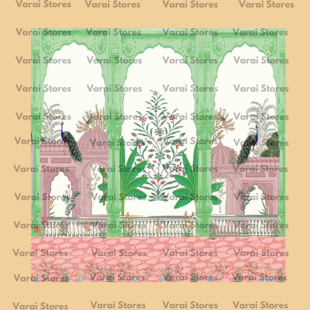 Decor Customised Backdrop - 84  (Whatsapp for placing order) Size: 8x8  Feet