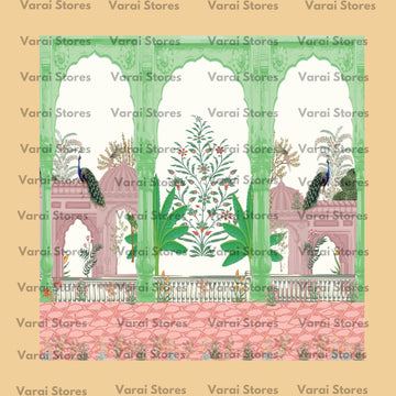 Decor Customised Backdrop - 84  (Whatsapp for placing order) Size: 8x8  Feet
