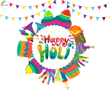 Holi - Fabric (5x7) Feet