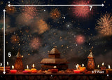 Diwali - Fabric (5x7) Feet