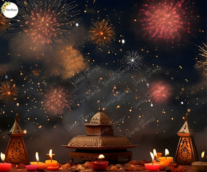 Diwali - Fabric (5x7) Feet