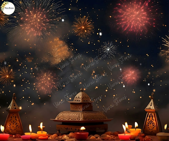 Diwali - Fabric (5x7) Feet