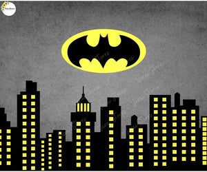 Batman - Fabric (5x7) Feet