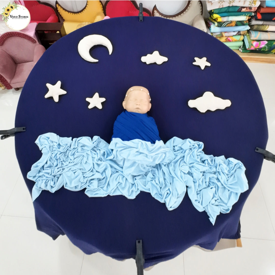 Newborn Mini Moon, Stars & Clouds Set