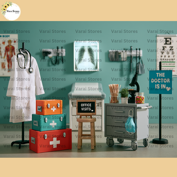 Doctor Lab  - Baby Printed Backdrops - PREMIUM FABRIC