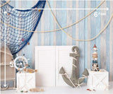 Sailing To The Sea - Printed Baby Backdrop - FABRIC (PRE ORDER)