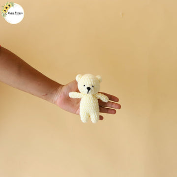 Cream Teddy Toy