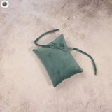 Velvet Pillow with Headband Set