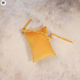 Velvet Pillow with Headband Set