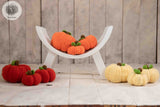 Knitted Pumpkins (Set of 3)
