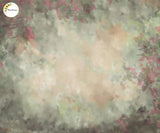 Vintage Garland - Printed Baby Backdrop - FABRIC (PRE ORDER)