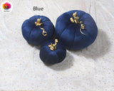 Velvet Pumpkins (Set Of 3)