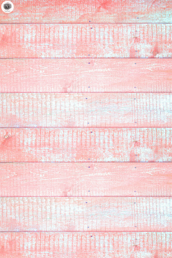 Distressed Pink Wood