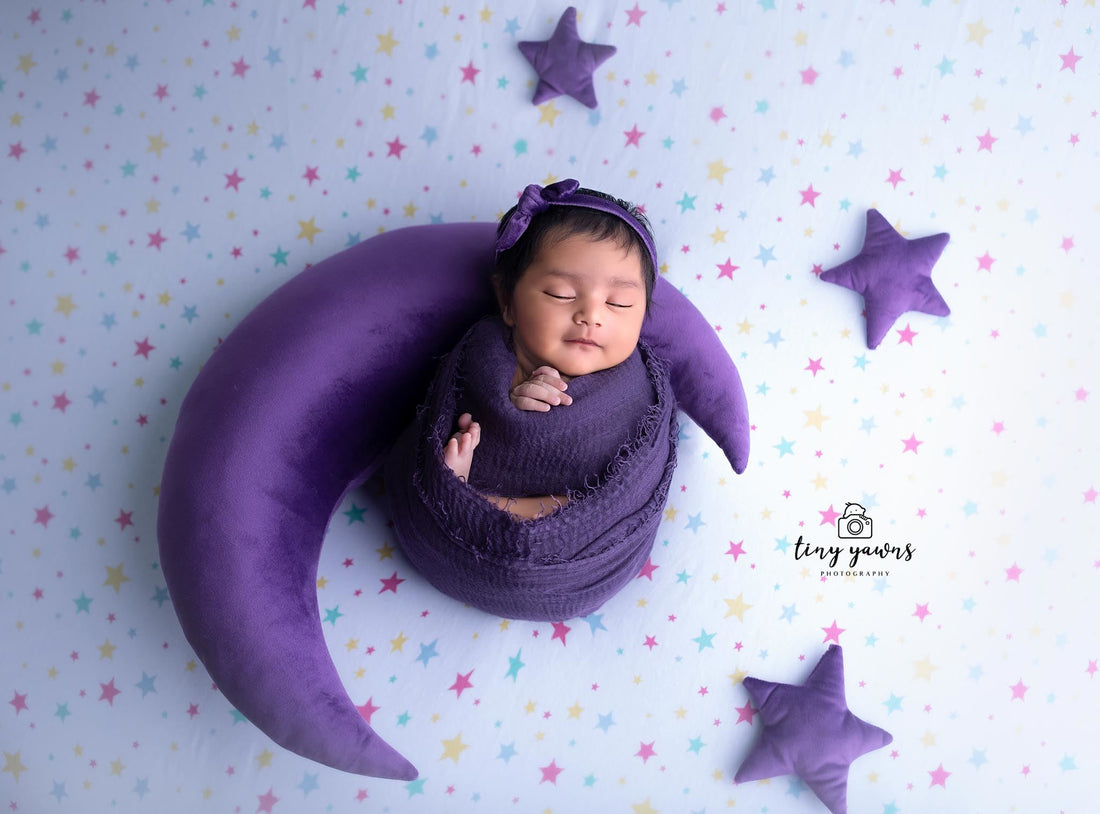 Velvet Pillow with Headband Set