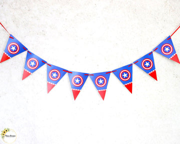 Caption America - Bunting