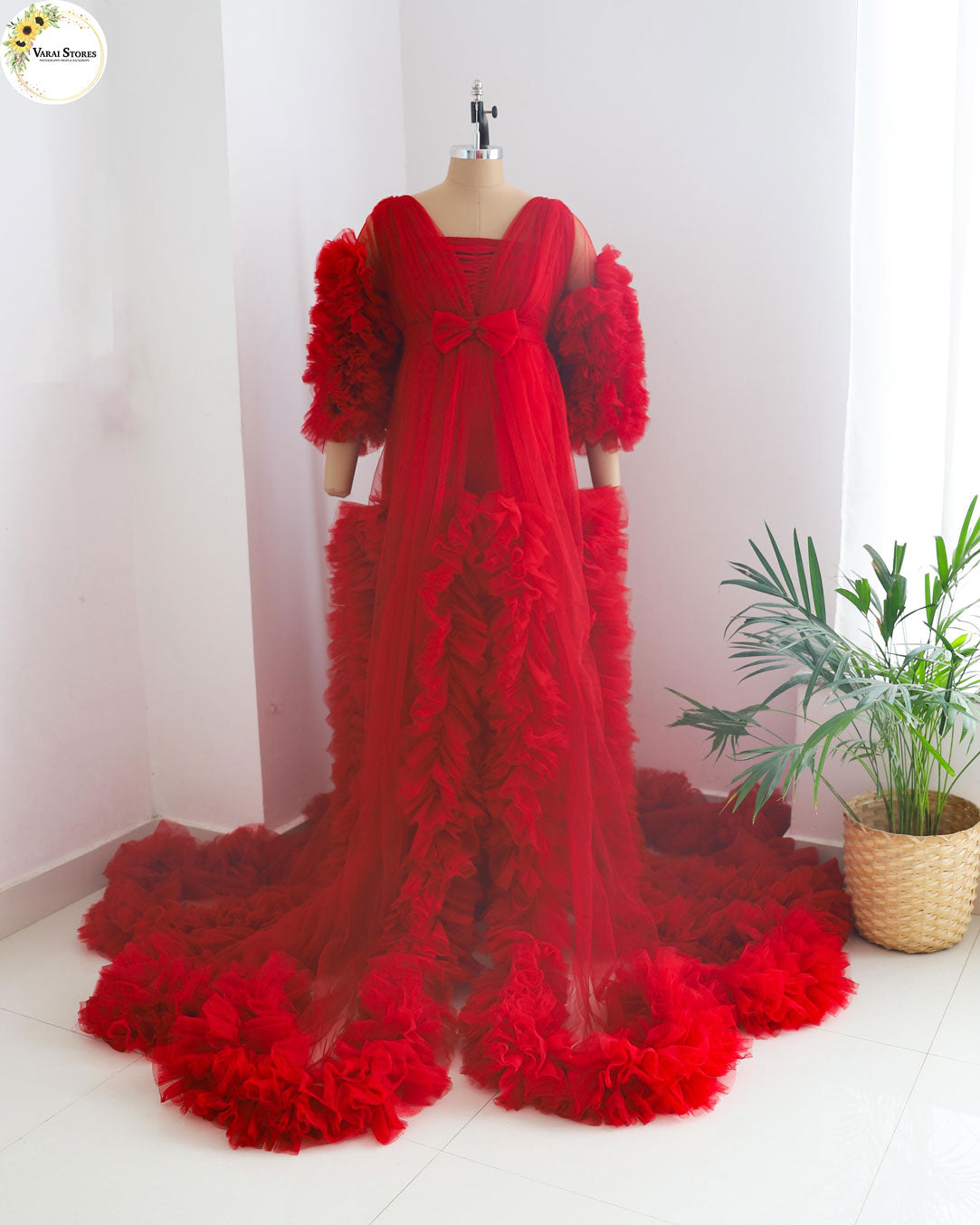 Madonna Gown - Cherry