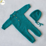 Romper With Cap (0 -2) Months