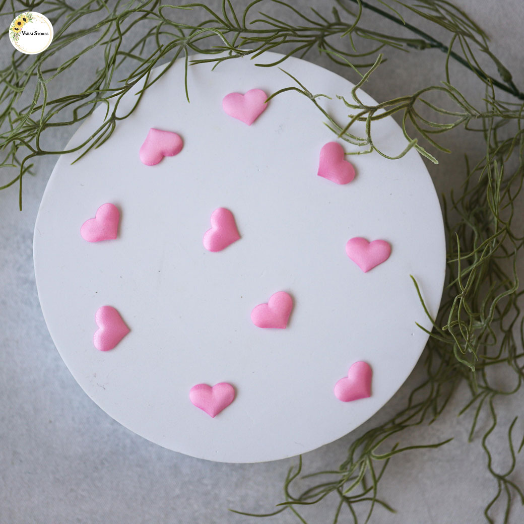 Little Heart - Pink - Set of 10