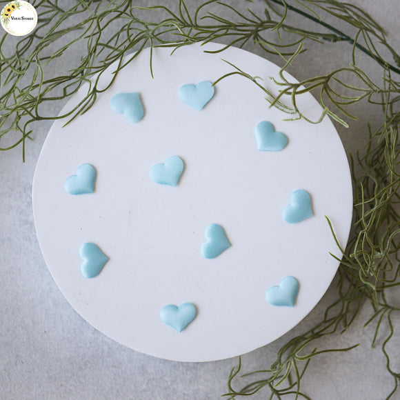 Little Heart - Blue - Set of 10