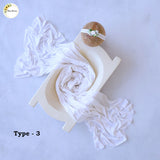 Jersey Wrap With Headband Set