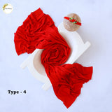Jersey Wrap With Headband Set