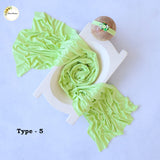 Jersey Wrap With Headband Set