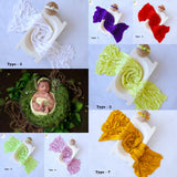Jersey Wrap With Headband Set