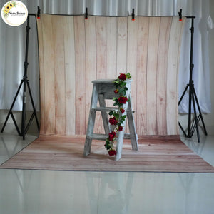 Portrait Pine Wood - Printed Baby Backdrop - FABRIC (PRE ORDER)