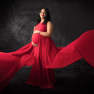 Black Clouds - Printed Maternity Backdrop - FABRIC (PRE ORDER)