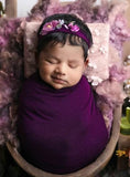 Jersey Wrap With Headband Set