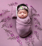 Jersey Wrap With Headband Set