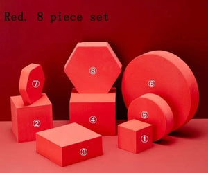 Mixed Foam Set (Set of 8) - Red