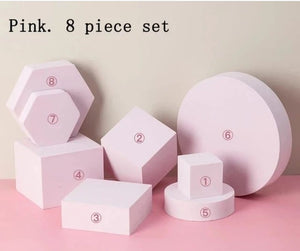 Mixed Foam Set (Set of 8) - Pink