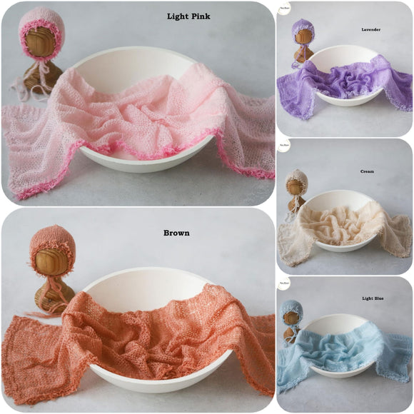 Frill Wrap With Cap Set