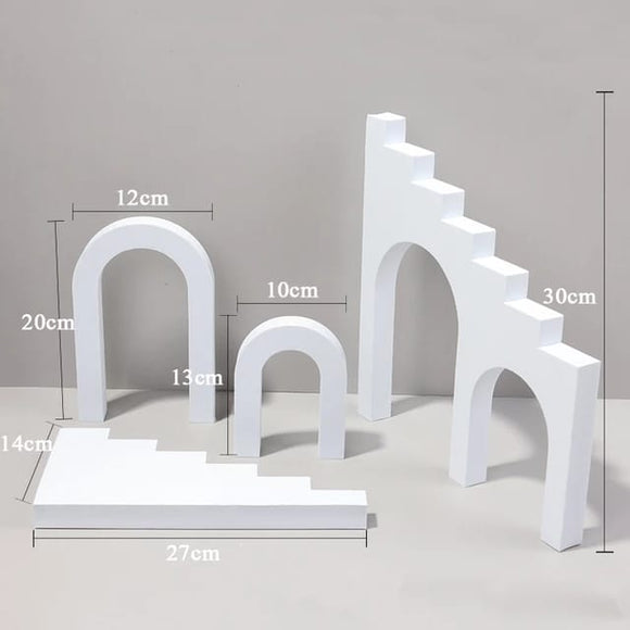 Arch Foam Set (Set of 4) - White