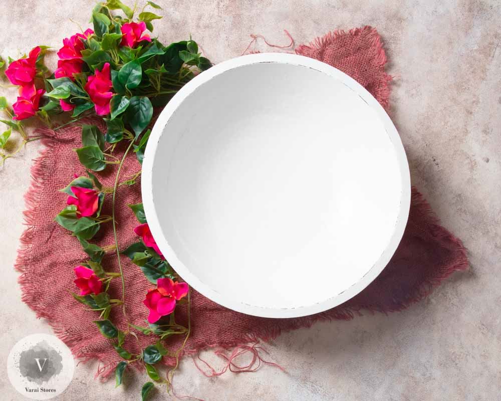 Round Bowl - White